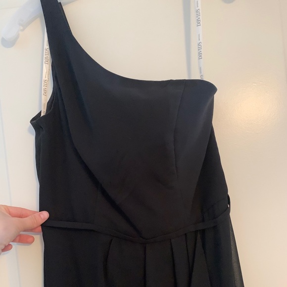 Black David’s Bridal Bridesmaids Dress - Picture 2 of 4